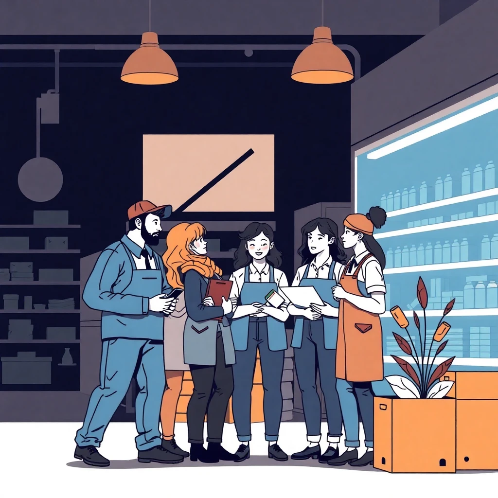 Retail team collaboration