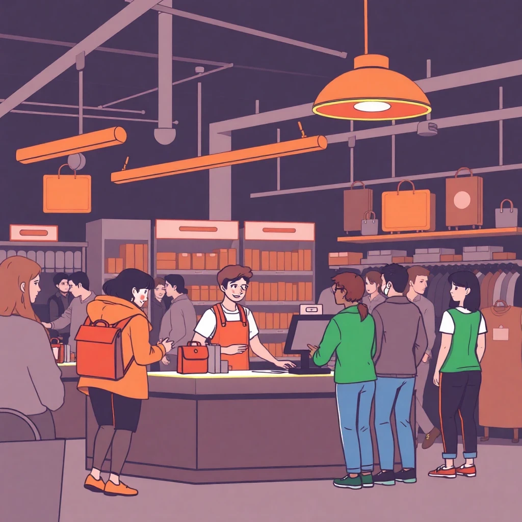 Retail store checkout