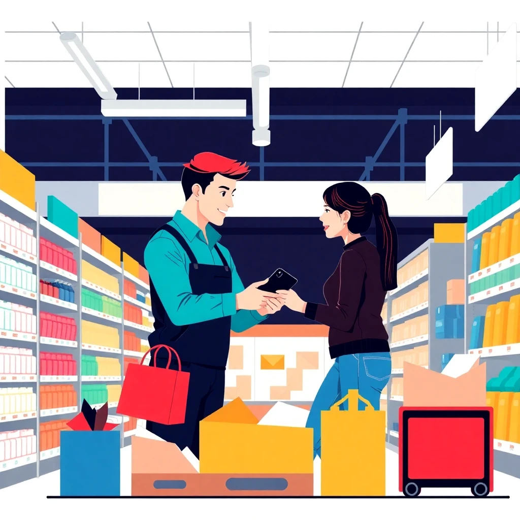 Retail job with benefits