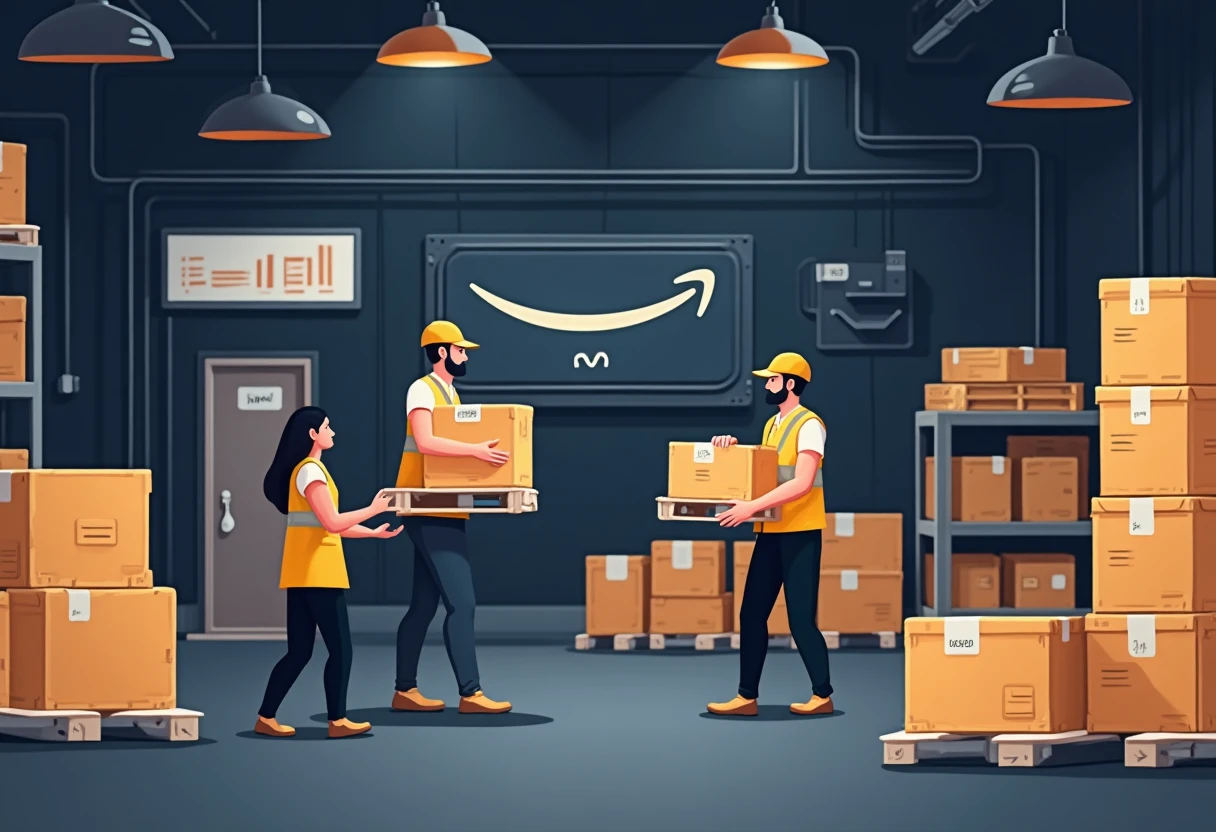 Amazon warehouse activity