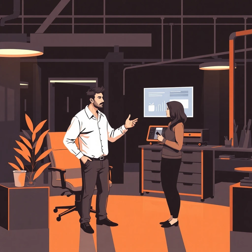 Technical sales in action