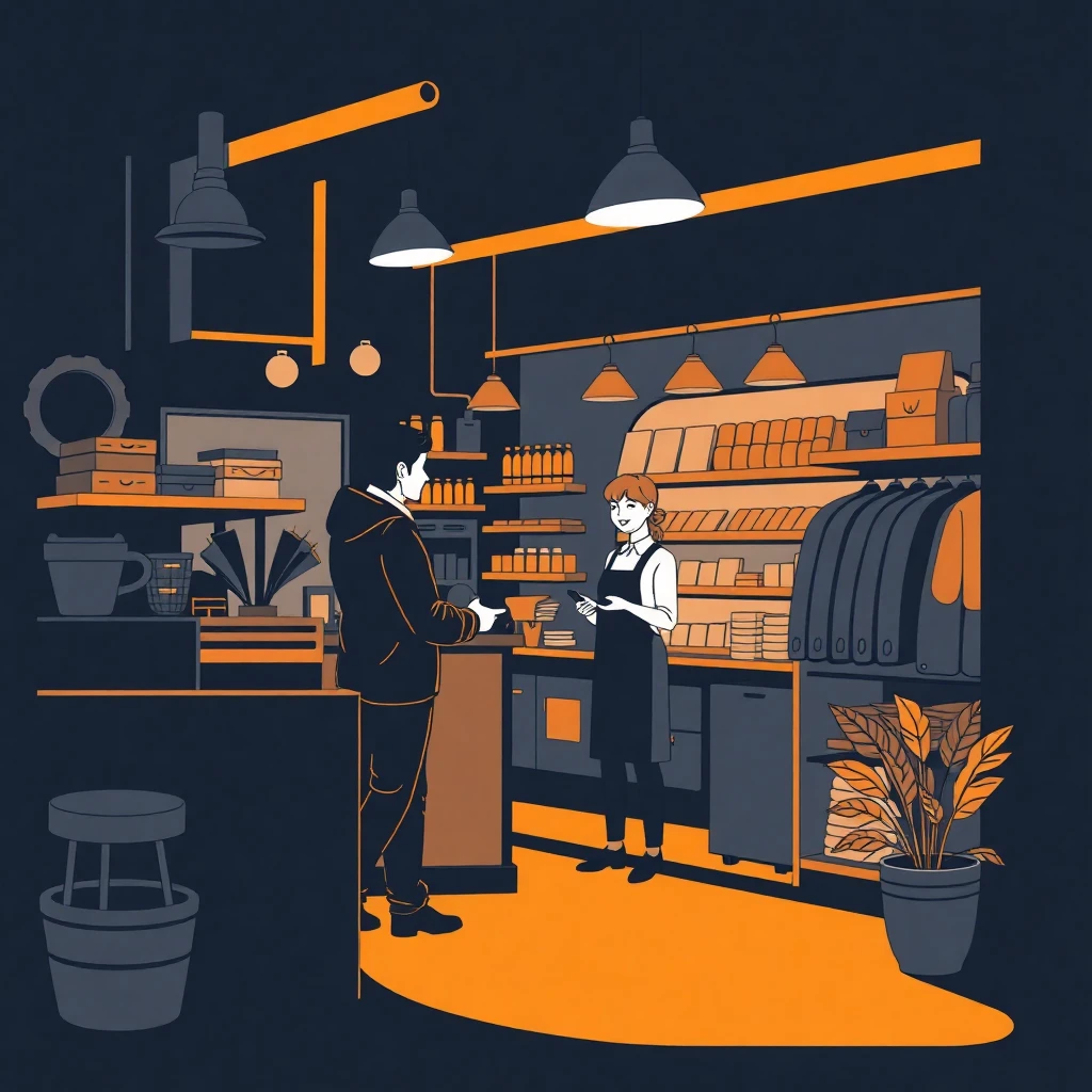 Flexible retail job environment