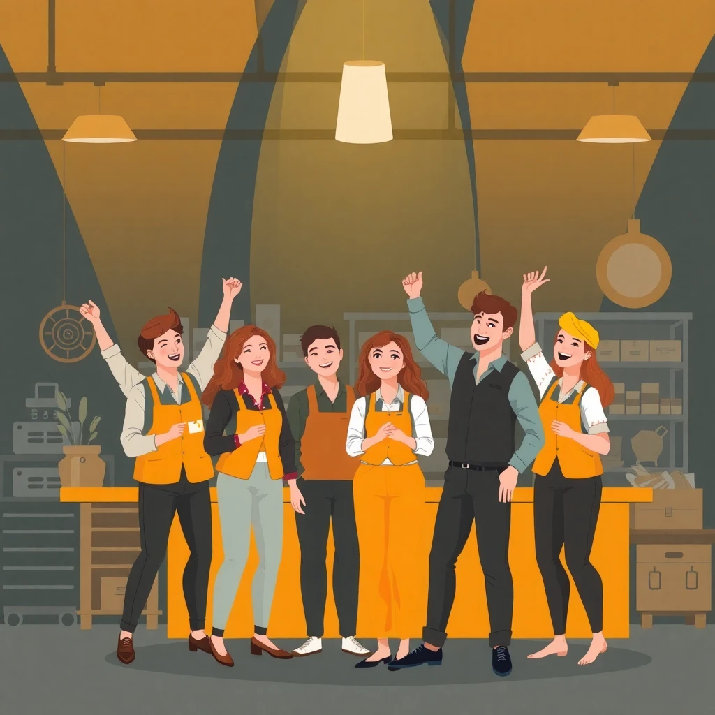 Retail team success