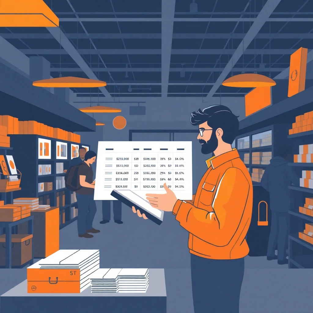 Retail salary comparison