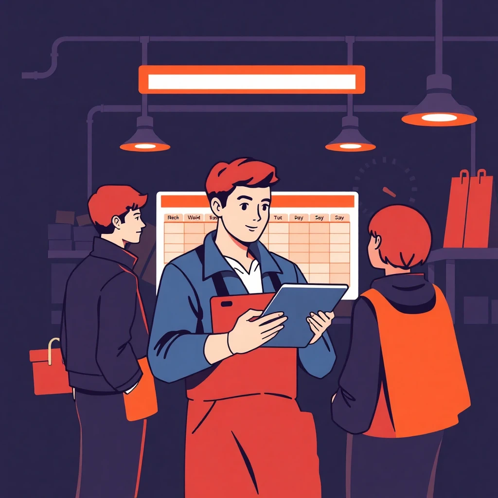 Flexible retail scheduling