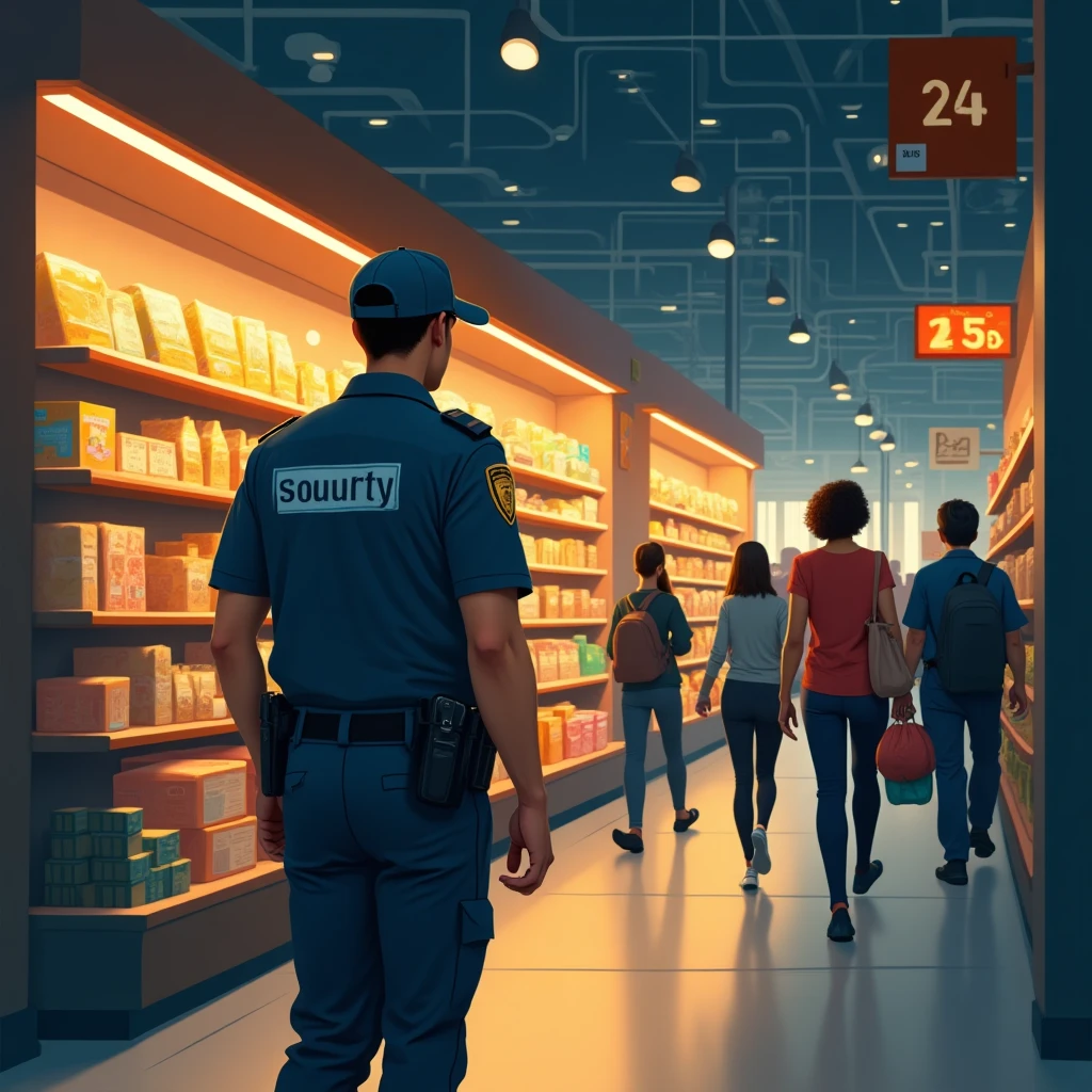 Retail security in action