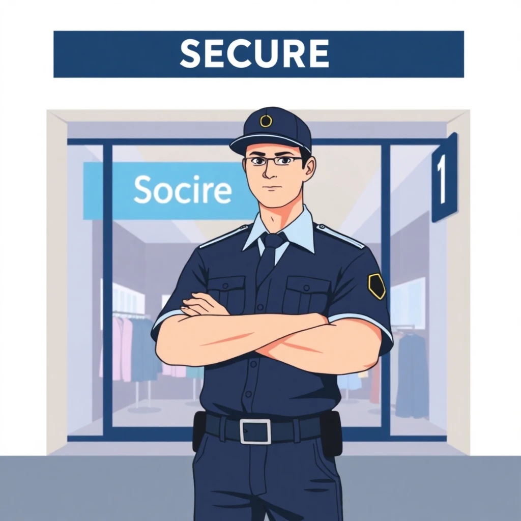 High-paying security job setting