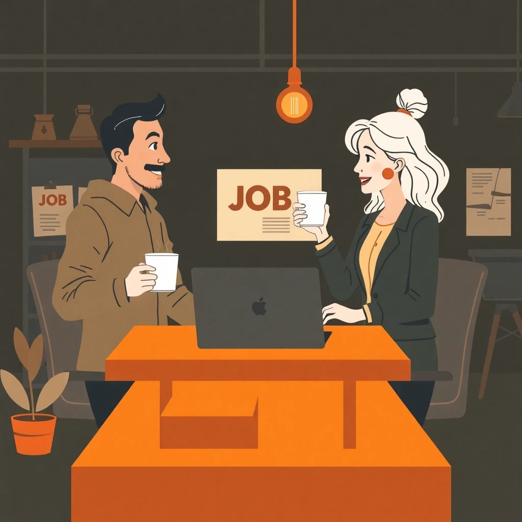 Diskussion über Jobangebote