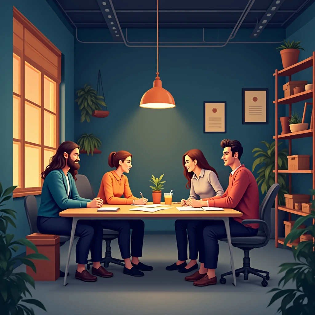 Collaborative workspace for security roles