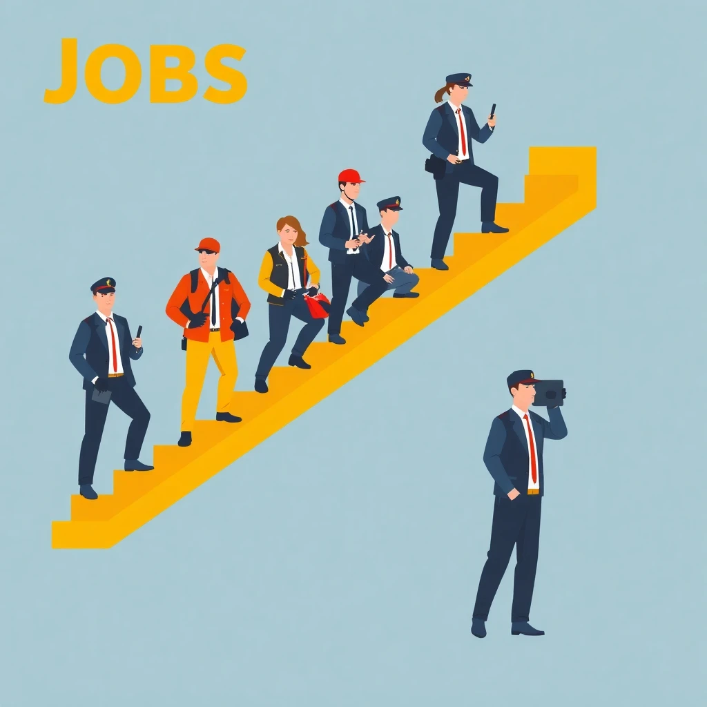 Career ladder in security roles