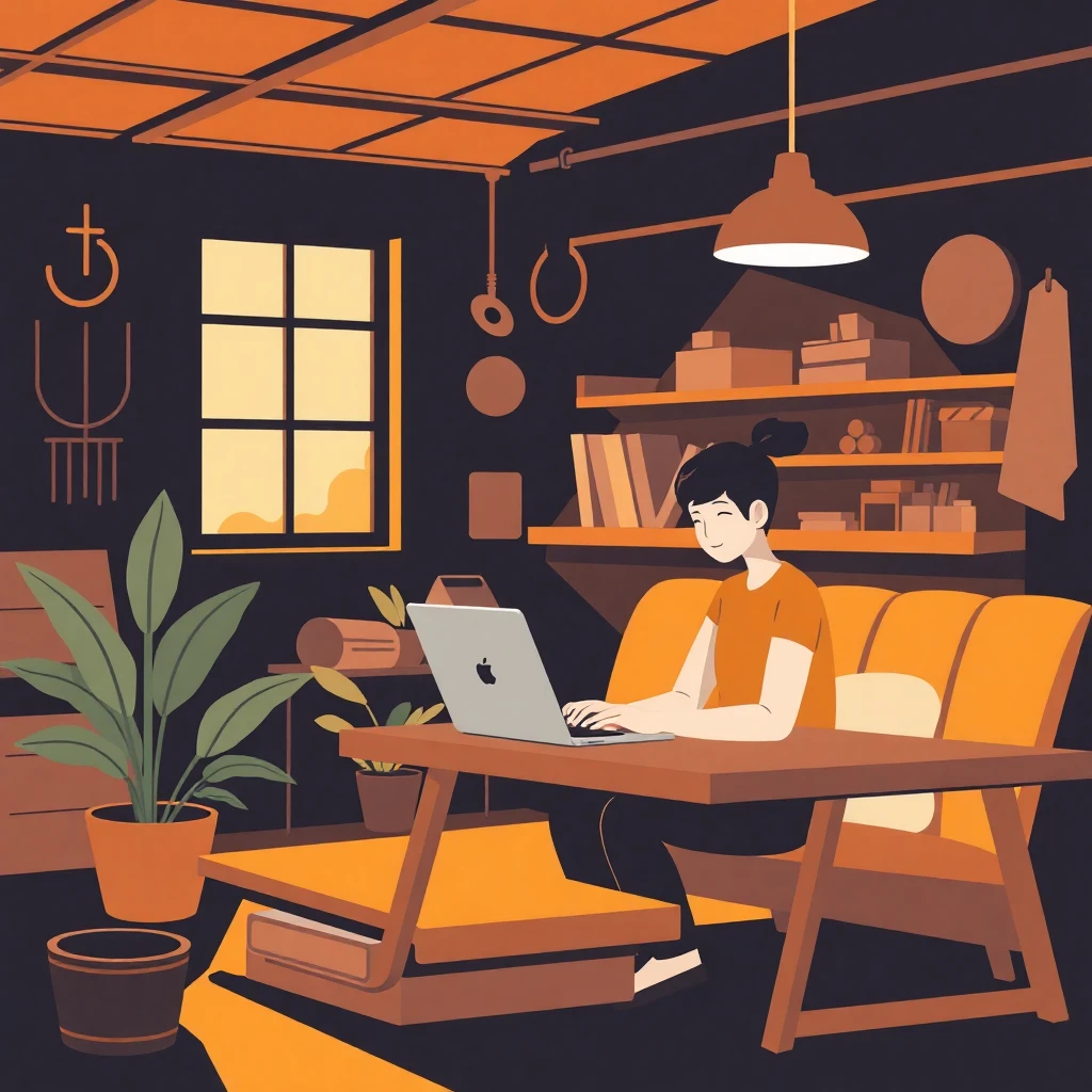 Flexible workspace setup