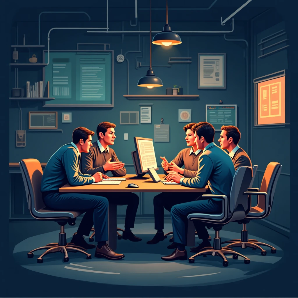 Security team meeting