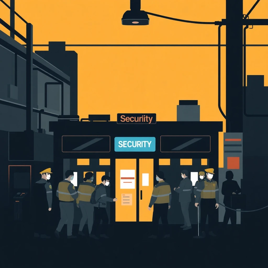 Urban security checkpoint