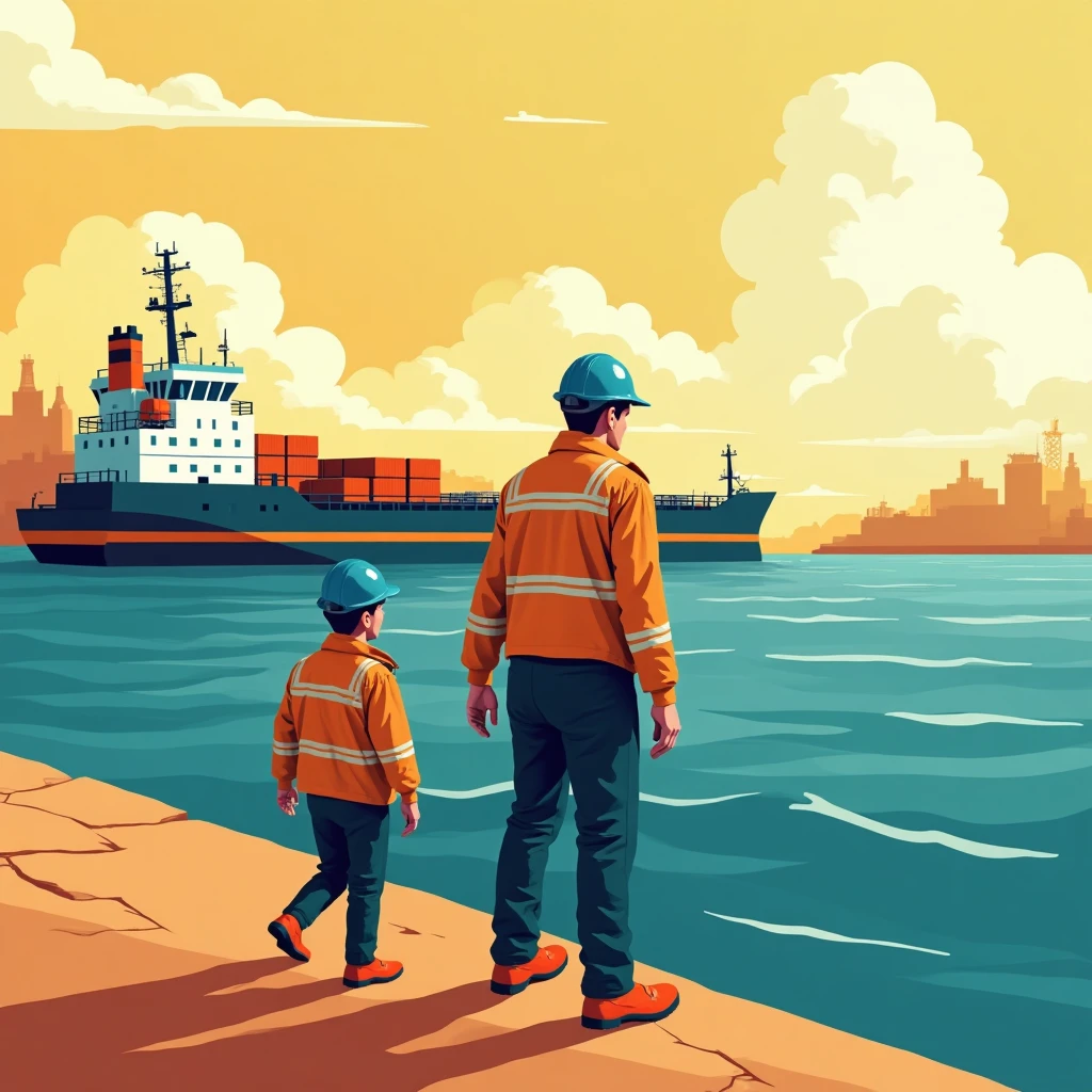 Segurança marítima em ação