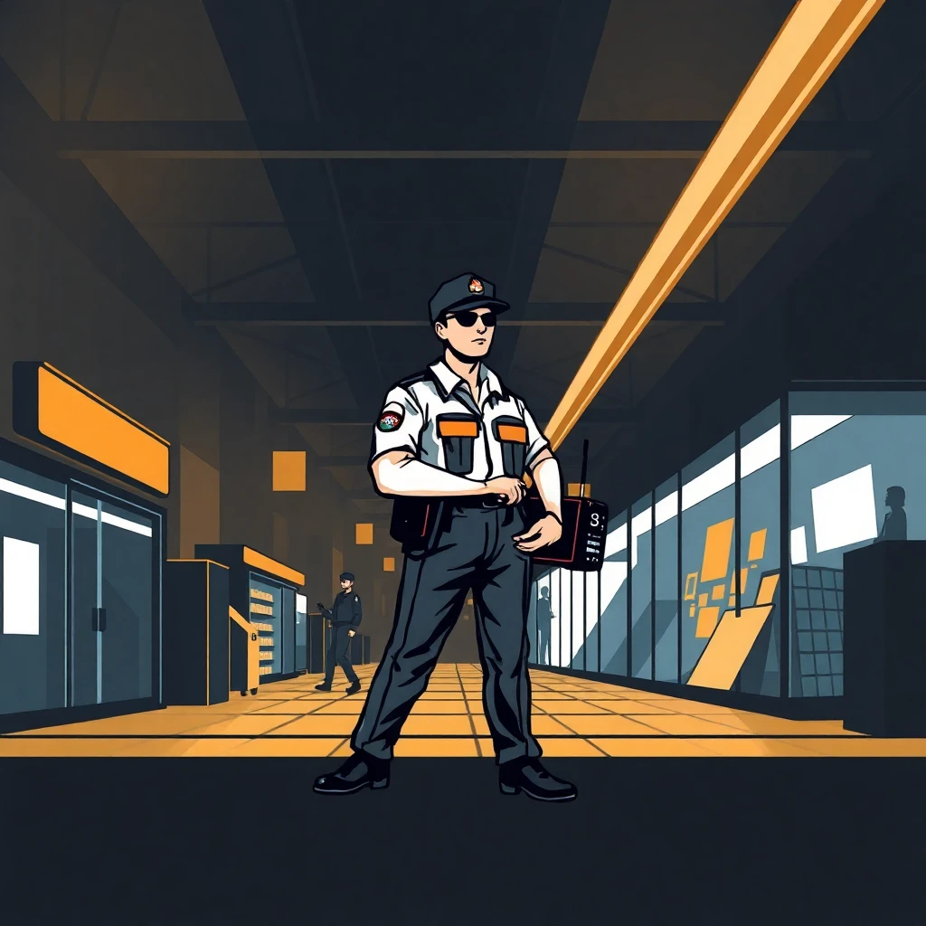 Segurança física em ação