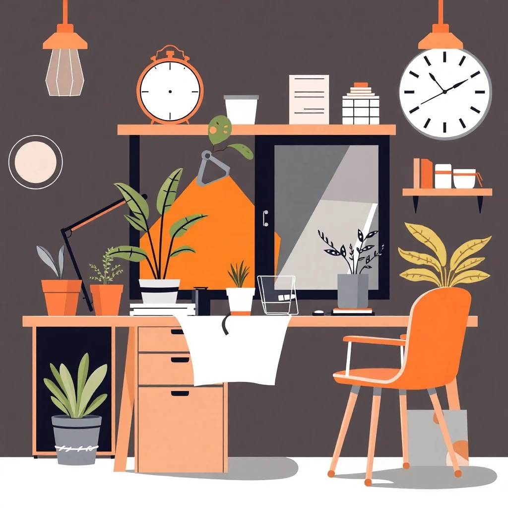 Espace de travail à domicile