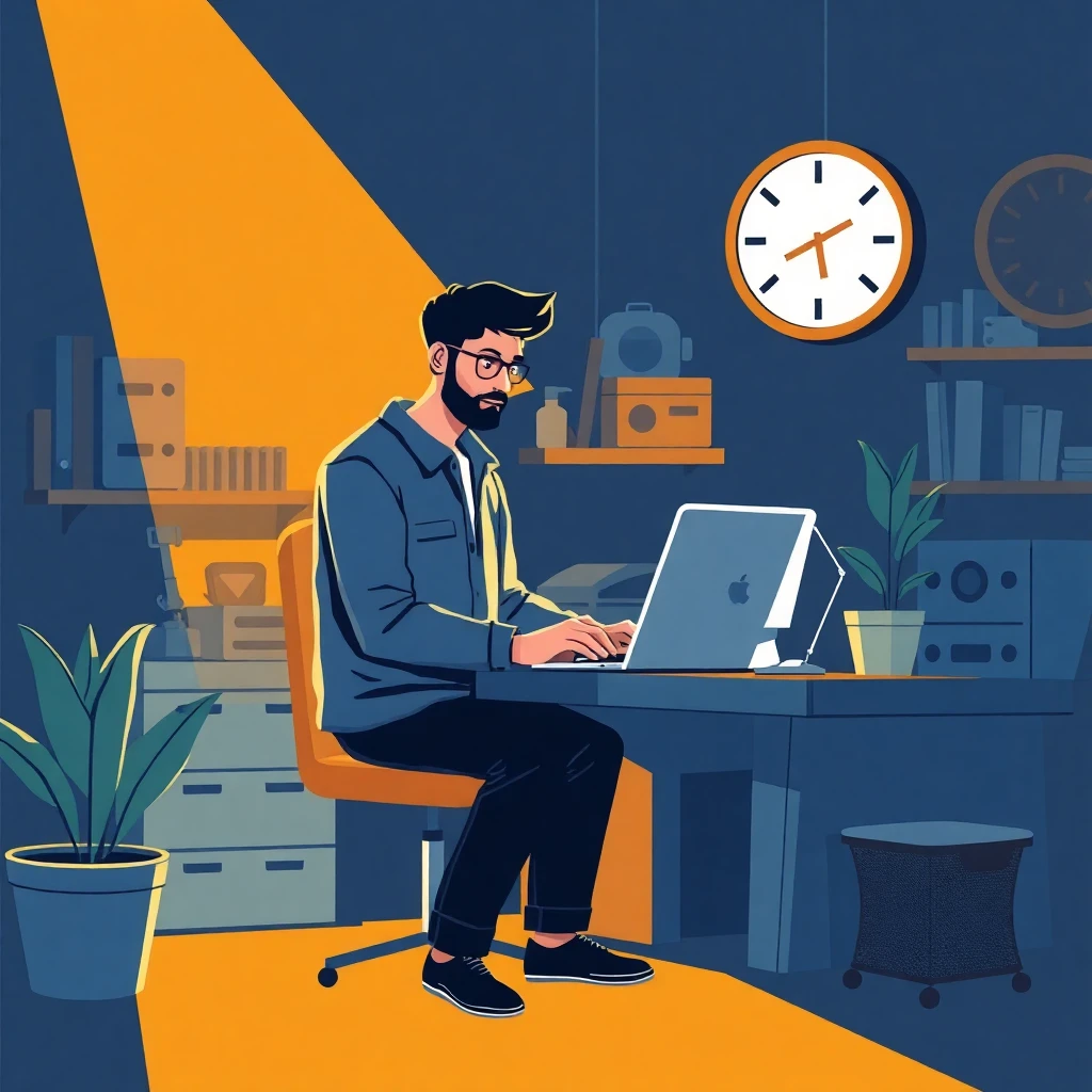 Travail à domicile en service client