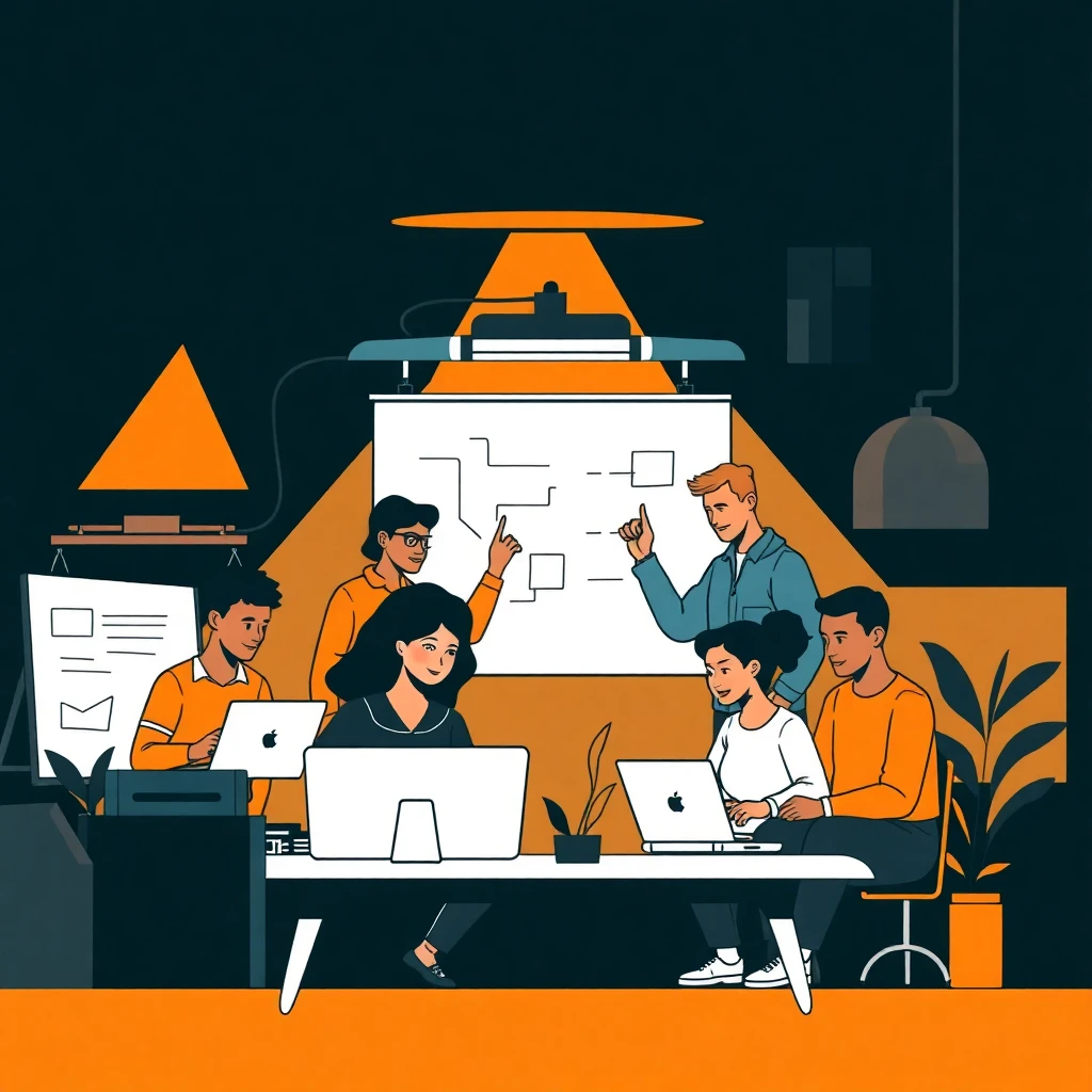 Collaborative software engineering team