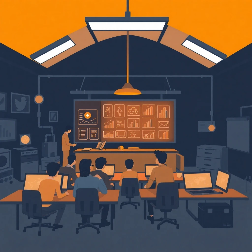 Tech-based classroom setting