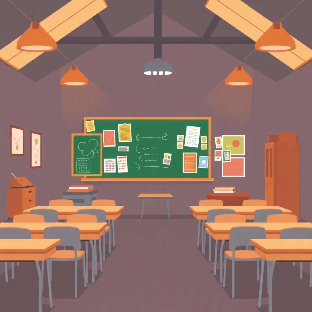 Traditional classroom setting