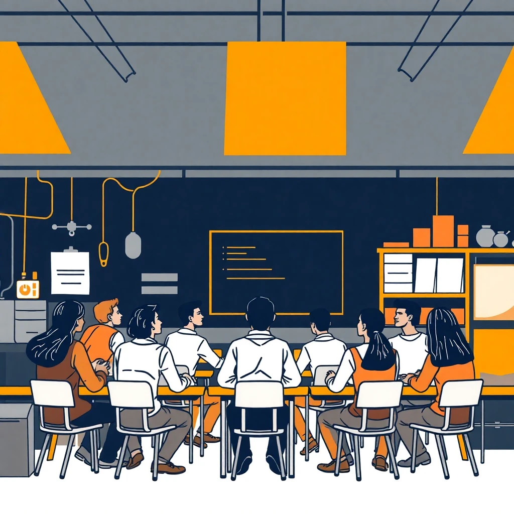 In-person teaching environment