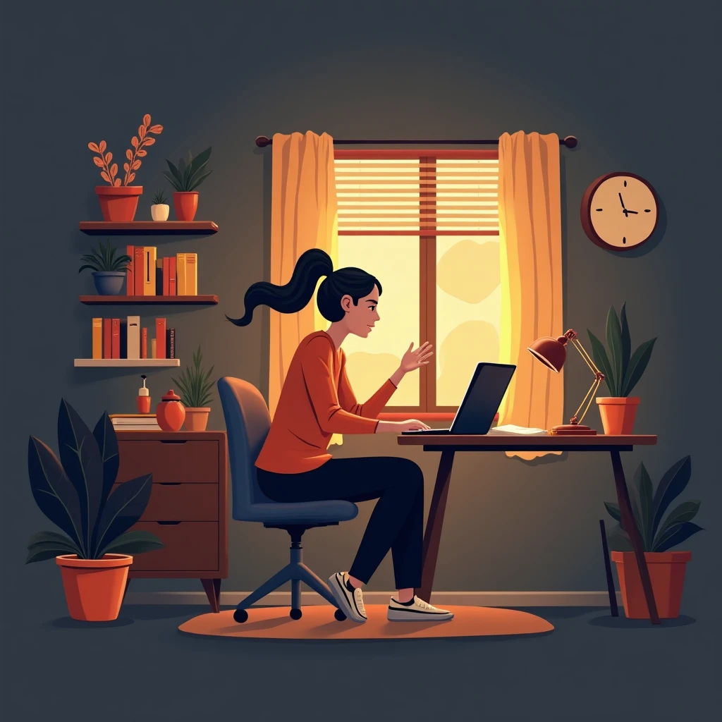 Remote teaching setup