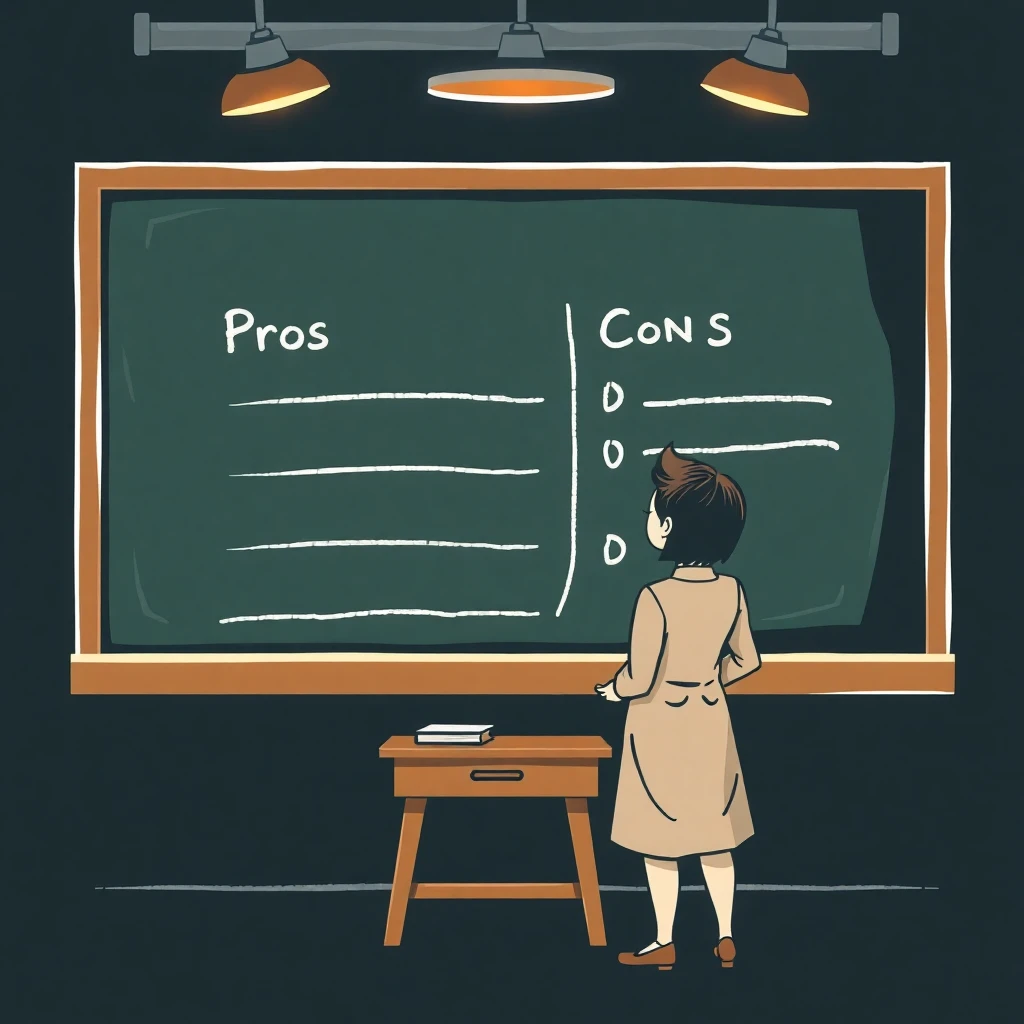 Teacher evaluating job security