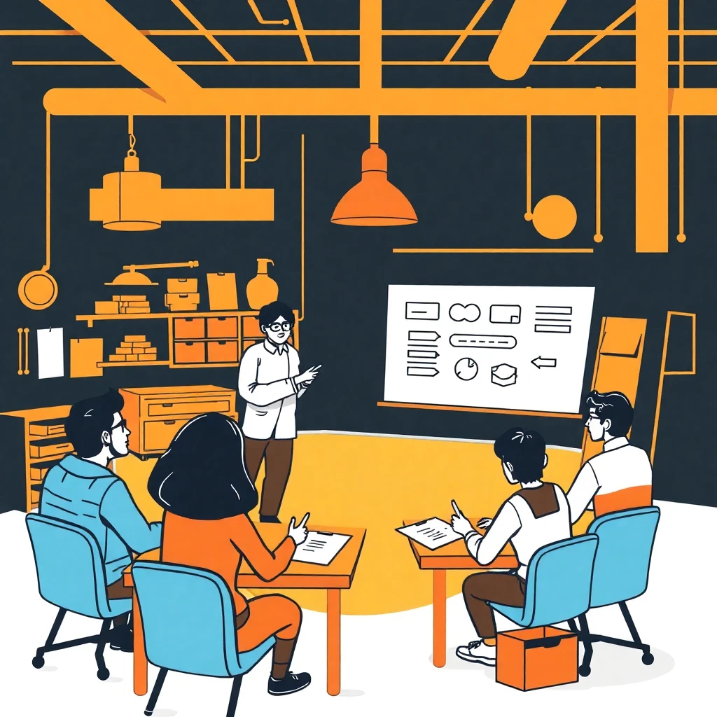 Engaged classroom with diverse students