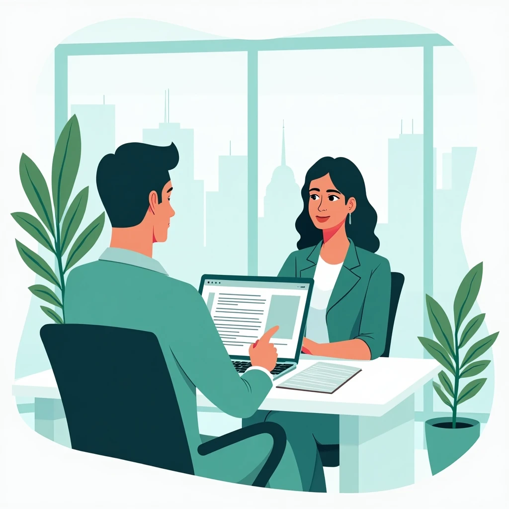 Professional reviewing job listings in Katowice