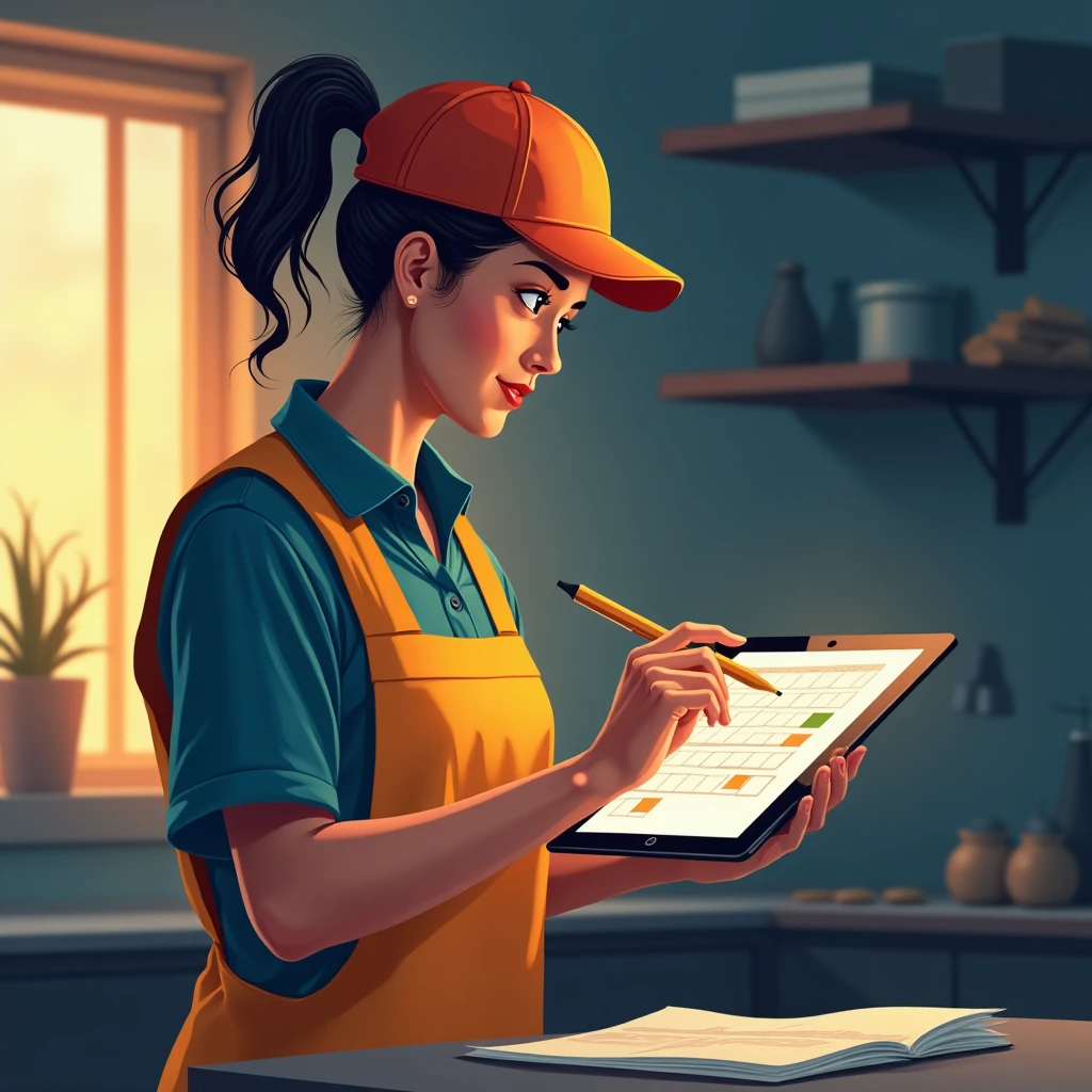 Flexible cleaning job