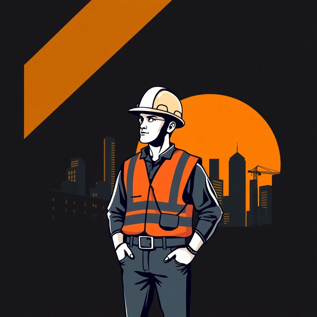 On-site construction job