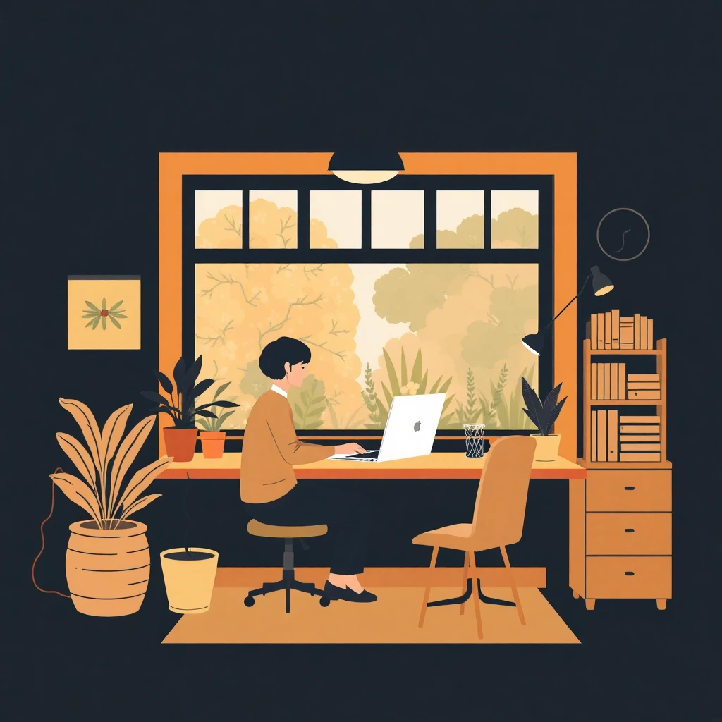 Flexible work setup