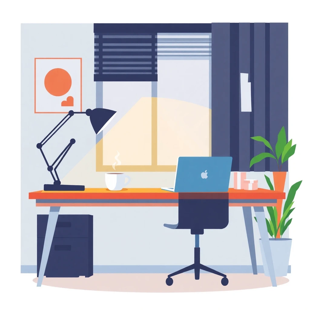 Home office for remote work