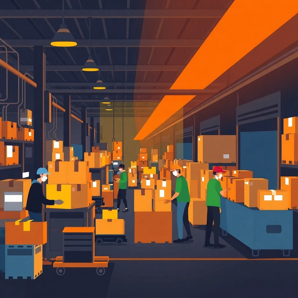 High-energy logistics hub
