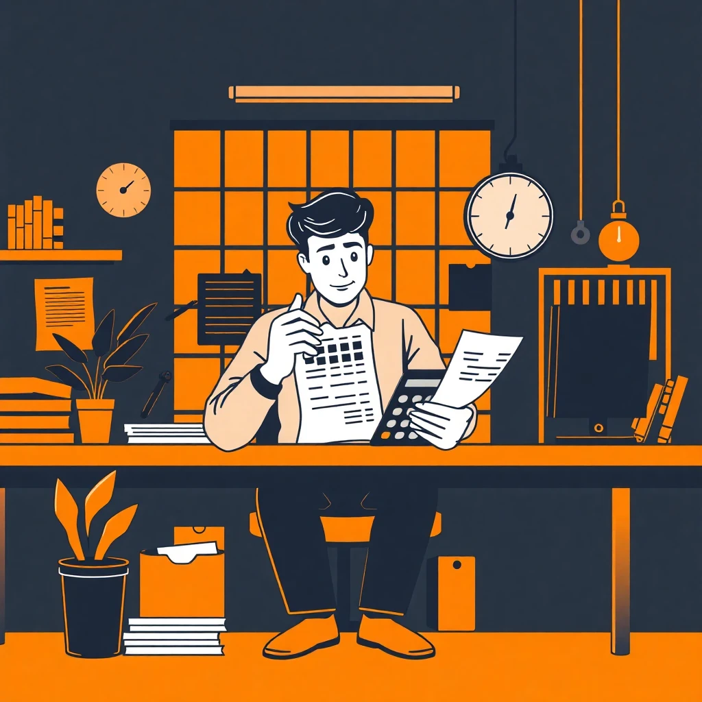 Calculating admin job salary