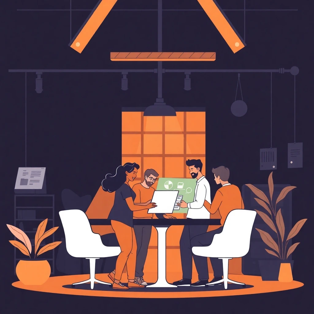 Tech team collaboration