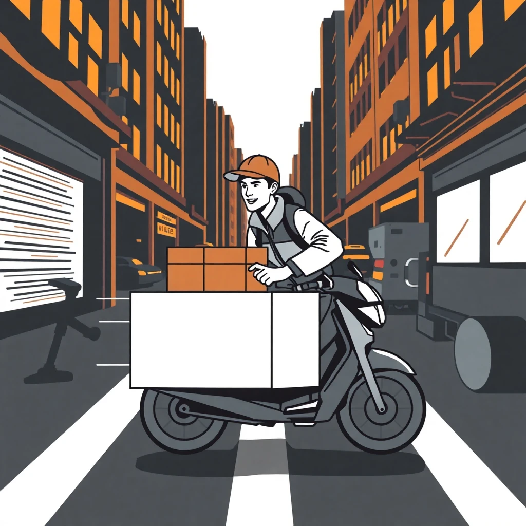 High-paying delivery job
