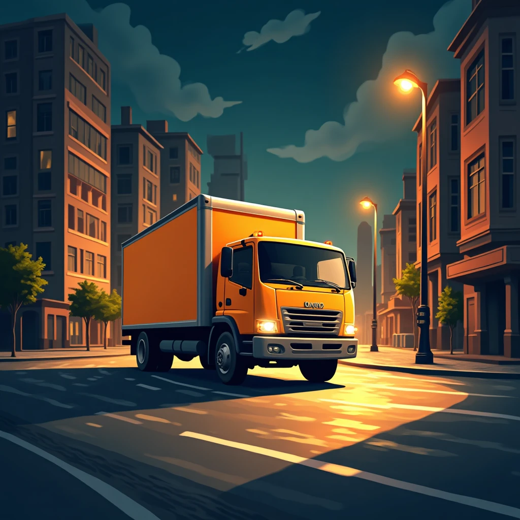 High-paying delivery job in city