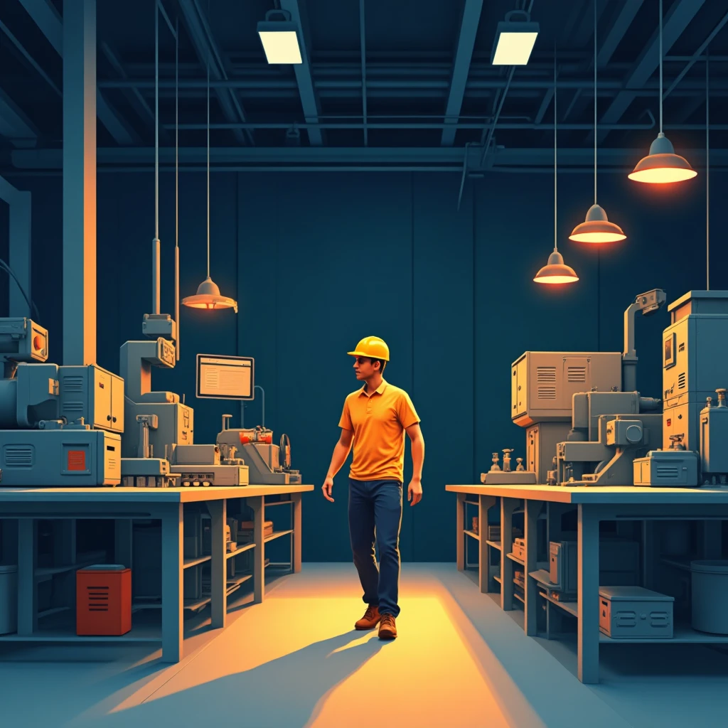 Modern manufacturing setting