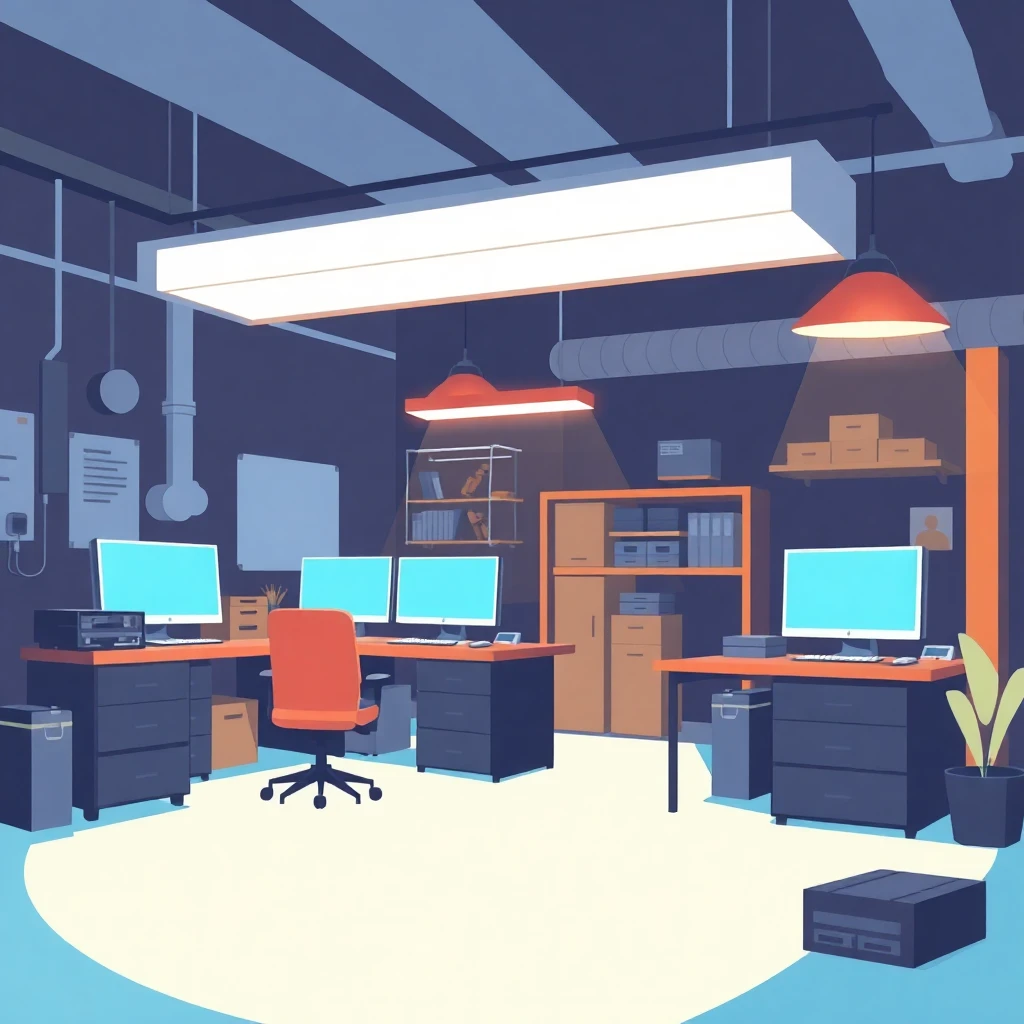 Tech-savvy work environment