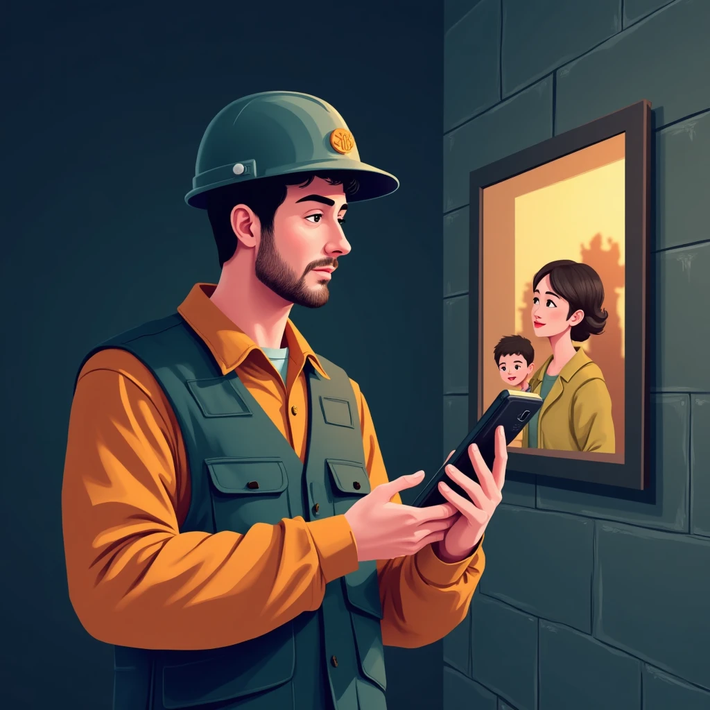 Security guard adjusting schedule