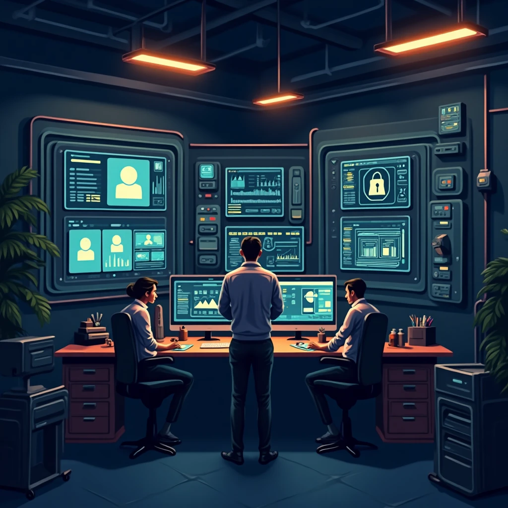 Tech-driven security job environment