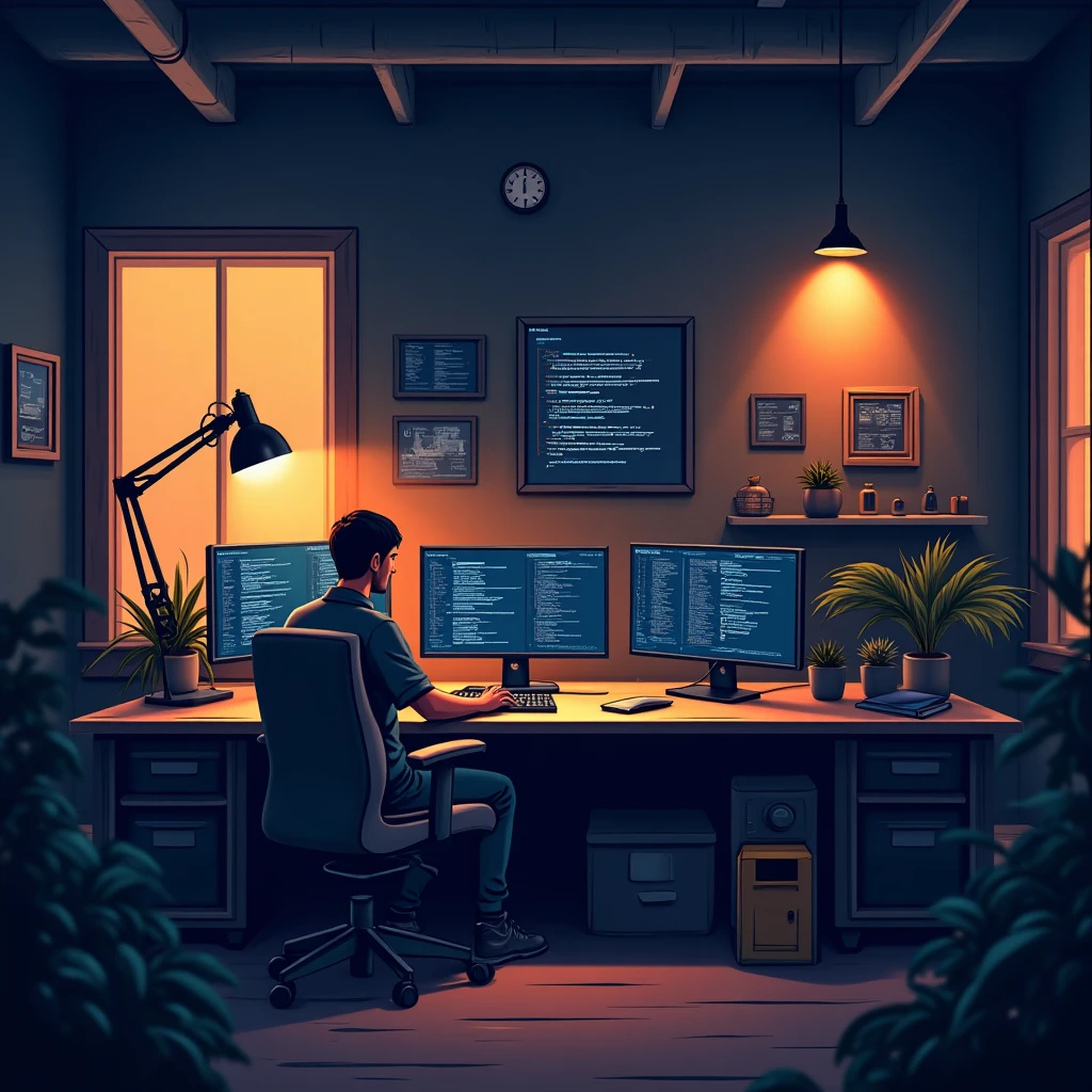 Premium software engineering workspace