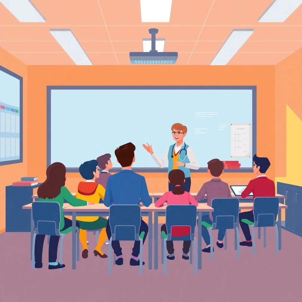 Engaging classroom environment