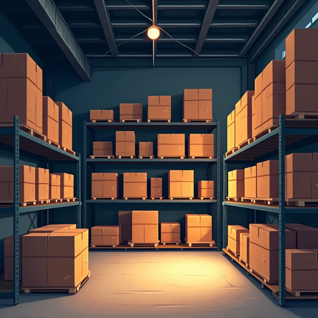 Organized warehouse
