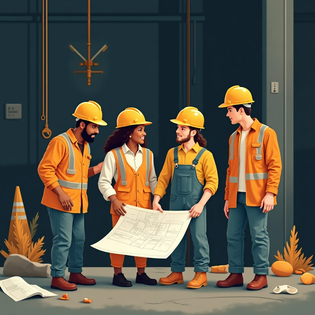 Collaborative construction team