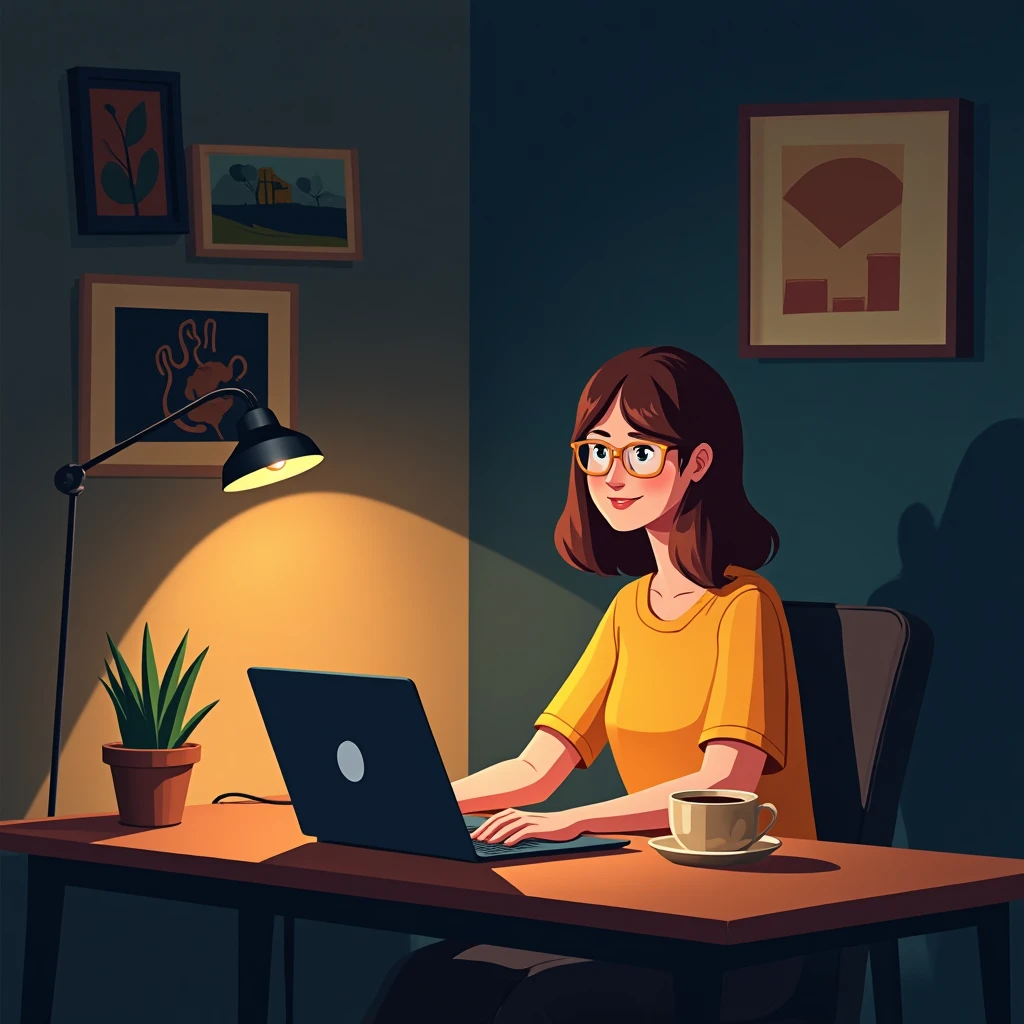 Flexible work-from-home setup