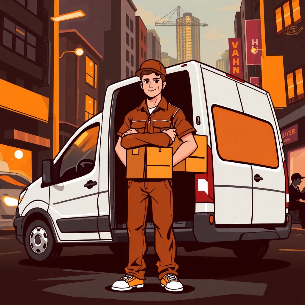 Professional delivery driver