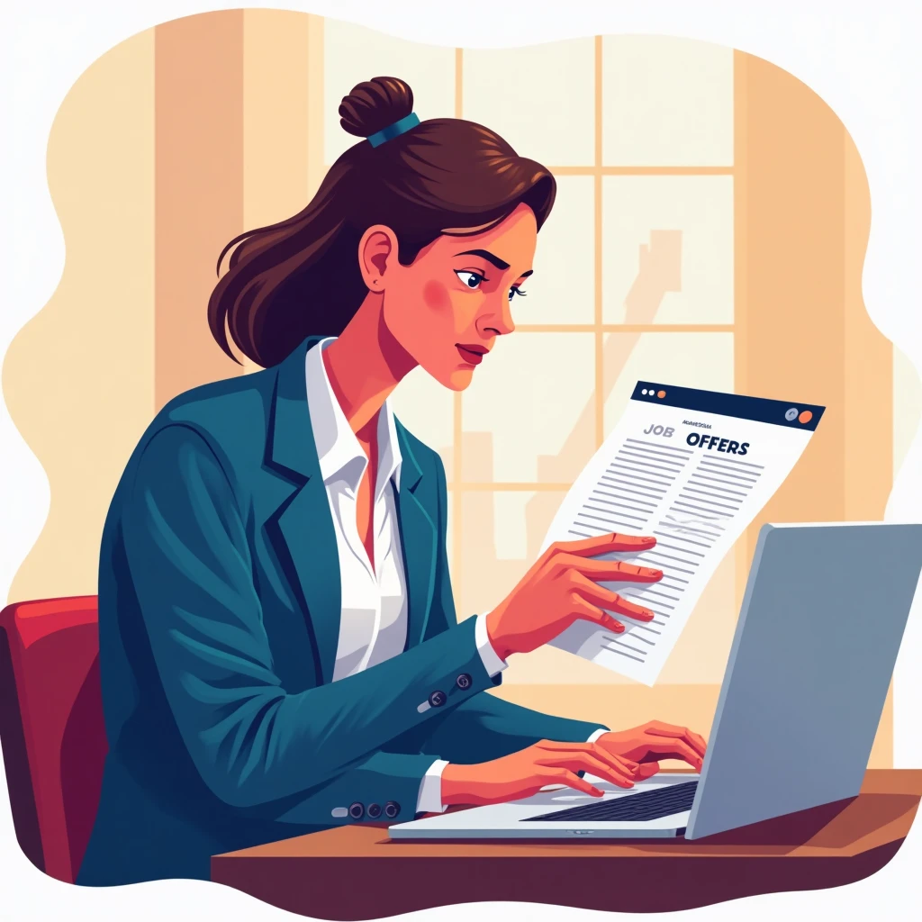 Reviewing job offers