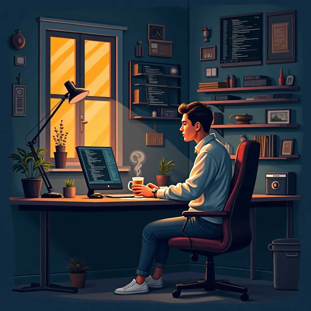 Freelancer working in IT support